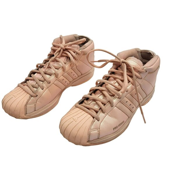 Adidas Pro Model 2G Glow Metallic Pink High Top Basketball Shoes Men\'s 7.5 main image 14